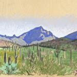 Gates Pass Vista Landscape Artwork
