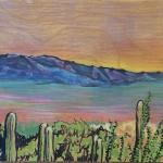 Kitt Peak Sunset Landscape Artwork